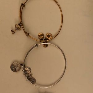 Set of 4 Alex and Ani Bracelets